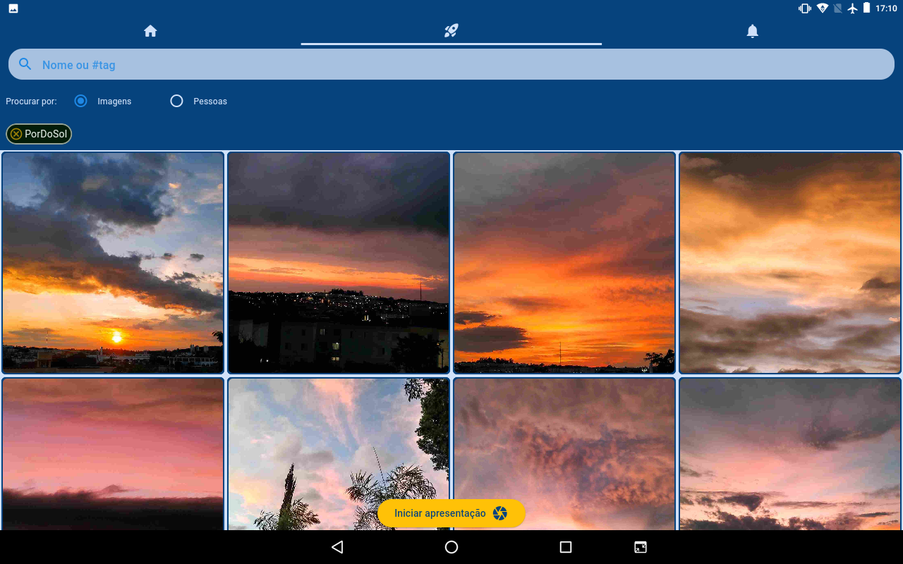 Cloud Portrait collections screen