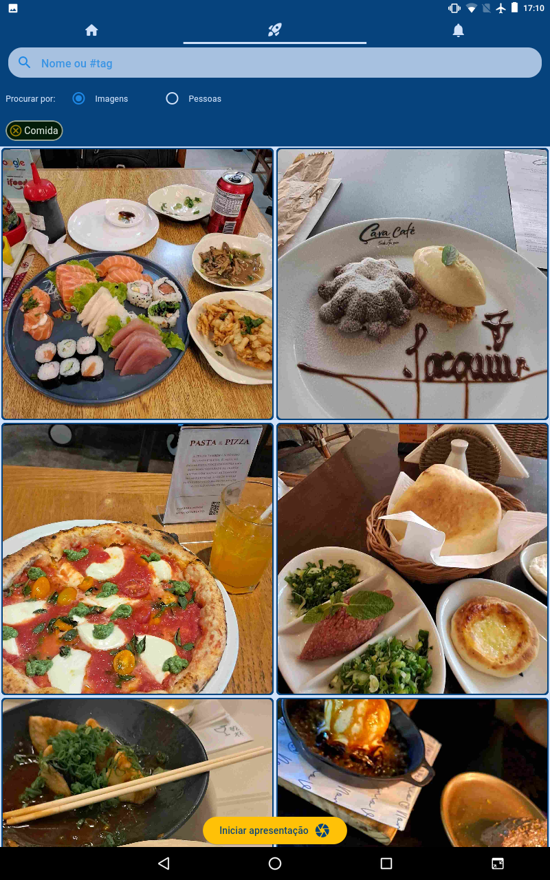 Cloud Portrait collections screen